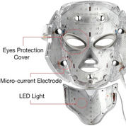 7 Colors LED Photon Light Therapy Mask - Face And Neck Treatment Beauty