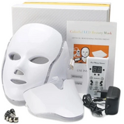7 Colors LED Photon Light Therapy Mask - Face And Neck Treatment Beauty