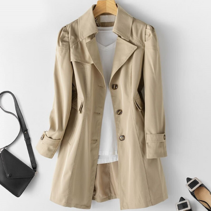 Laurie | Chic Trenchcoat Khaki