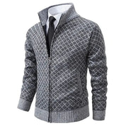 Elegant Men's Tailored Blazer Grey Tailored Blazer