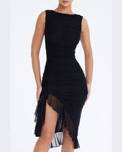 Haileys | Ruffle Midi Dress Dresses