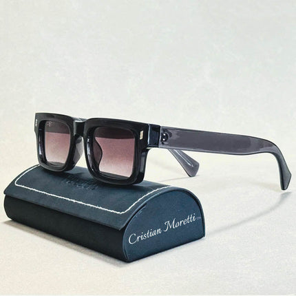 MetroGaze™ Square Sunglasses – UV400 Bold Square Frames Gradient Sunglasses