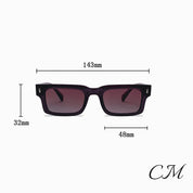 MetroGaze™ Square Sunglasses – UV400 Bold Square Frames Sunglasses