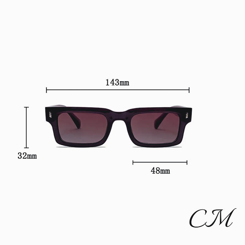 MetroGaze™ Square Sunglasses – UV400 Bold Square Frames Sunglasses