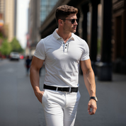 Men's Wrinkle-Free Polo Shirt Polo Shirts
