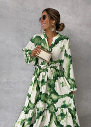 Jordan | Elegant Flowy Maxi Dress Dresses