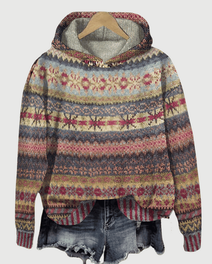 Avril™ Women's Norwegian-Style Sweater Brown Sweater