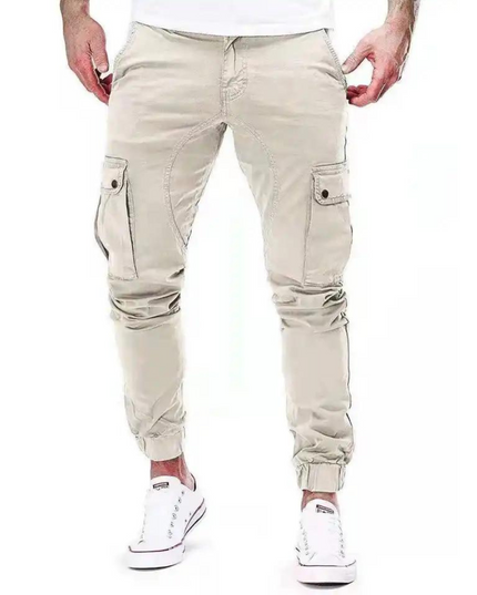 Oliver | Comfortable Cargo Pants Khaki