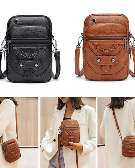 Vallana | Vintage Leather Crossbody Bag