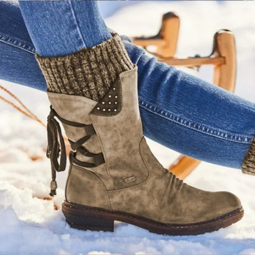 Julia | Wool Boots With Orthopedic Boots