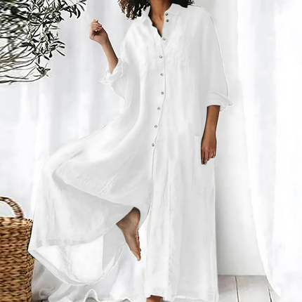 Ave | Women's Jumpsuit White Jumpsuits