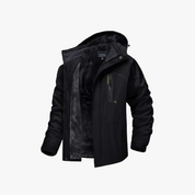 Warm Waterproof Winter Jacket Black Jacket