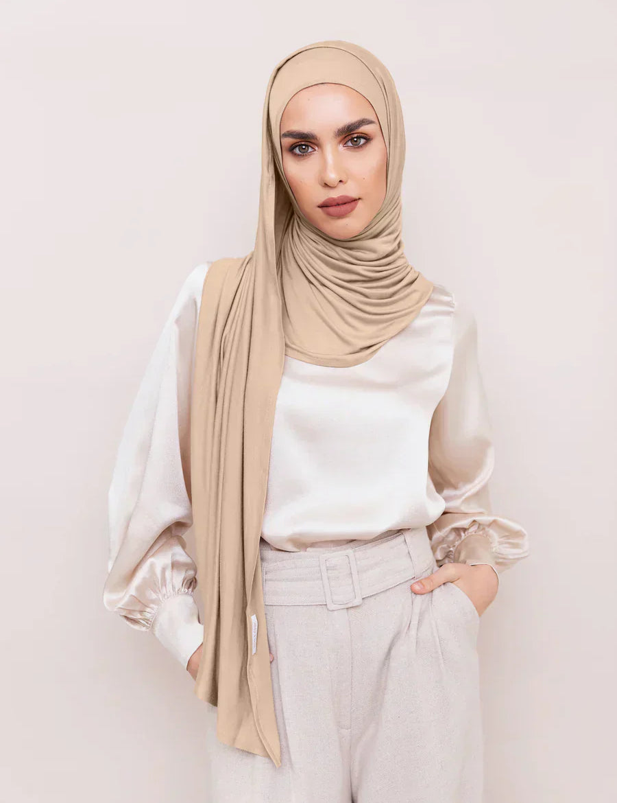 Meriam Hijab Beige women_muslim
