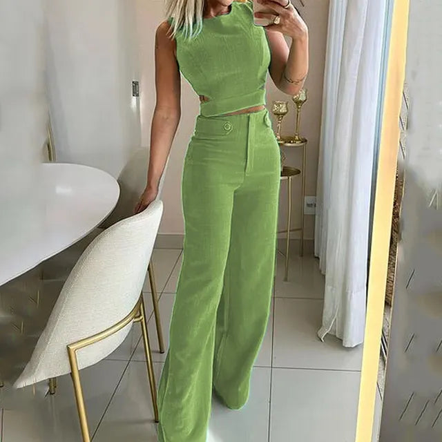 Florence | Two Piece Set Green