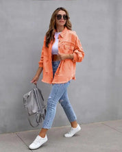 Oversized Denim Jacket Jacket