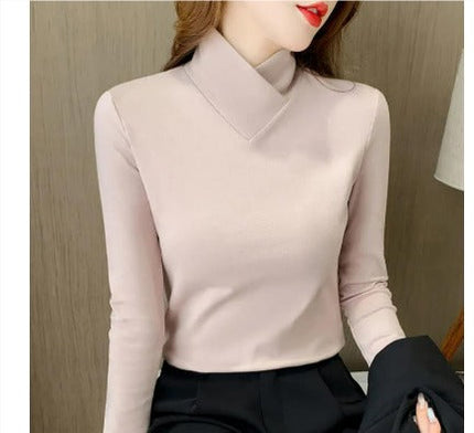 Nancy | Elegant Turtleneck Sweater Pink