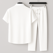 Cavari Relaxed Linen Set Men Set