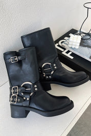 Women's Black Short Boots Boots