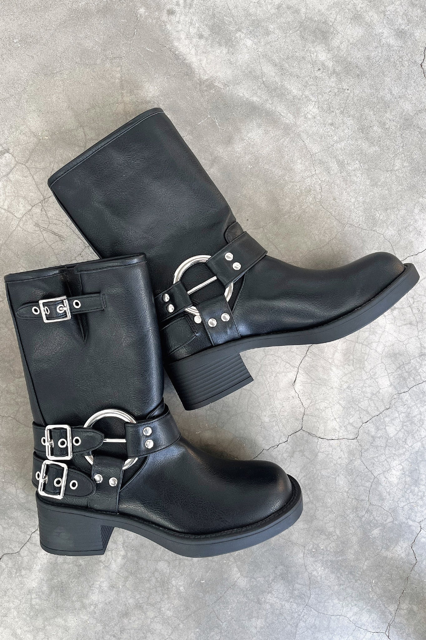 Women's Black Short Boots Boots