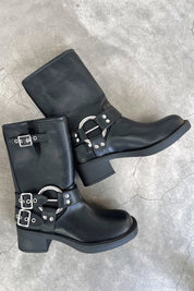 Women's Black Short Boots Boots