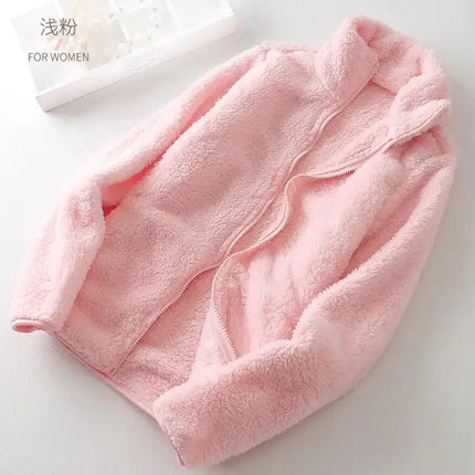 CozyChic Double Duty Fleece Jacket Pink