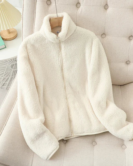 CozyChic Double Duty Fleece Jacket Beige