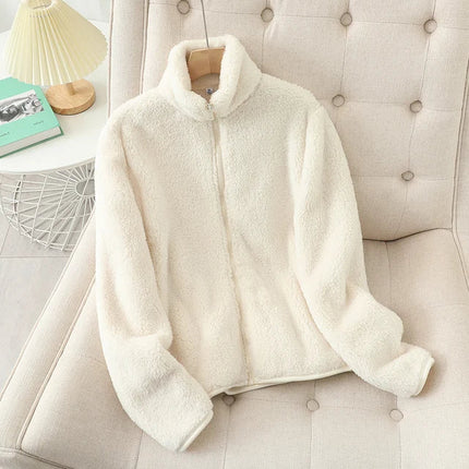 CozyChic Double Duty Fleece Jacket Beige