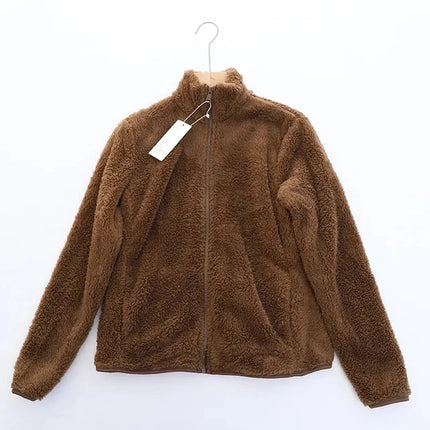 CozyChic Double Duty Fleece Jacket Brown