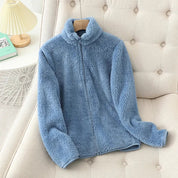 CozyChic Double Duty Fleece Jacket Blue