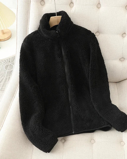 CozyChic Double Duty Fleece Jacket Black