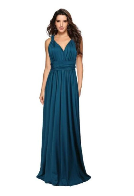 Women's Multiway Maxi Dress Dark blue1 Dresses
