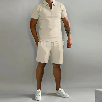 Thomas | Polo With Shorts Brown