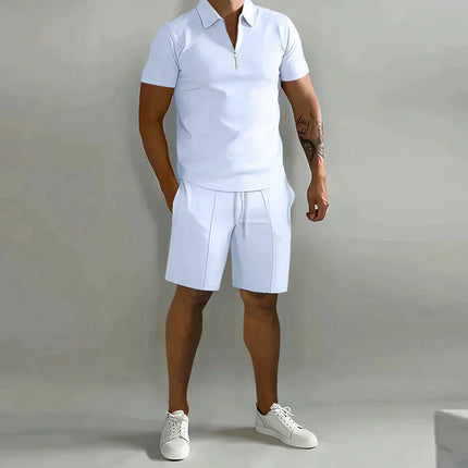 Thomas | Polo With Shorts Military Green