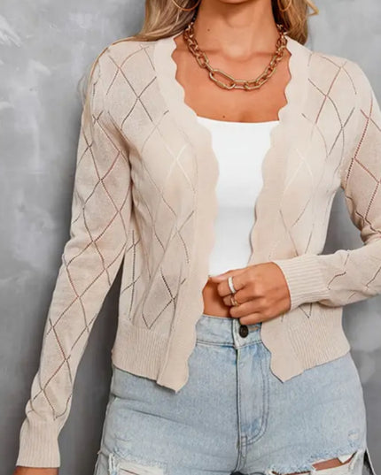 Women’s Cold‑Themed Cardigan Top Cardigans