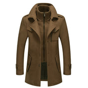 Men's Wool Blend Overcoat Camel Coat