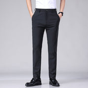 Lucas | Elegant elastic trousers Black Pants