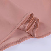 Satin V-Neck Backless Mini Dress Dresses