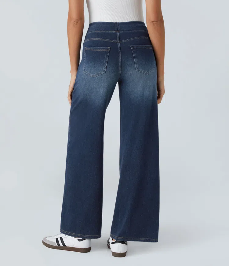 Mel | Comfortable high-waisted jeans Pants