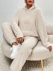 Ultra-Soft Teddy Fleece Lounge Set Loungewear