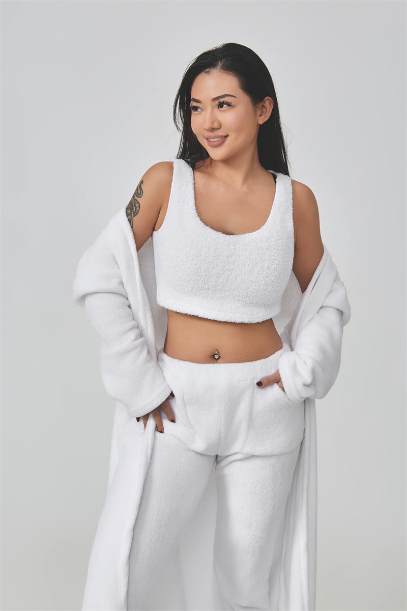 Cozy 3‑Piece Women's Lounge & Pajama Set Sets