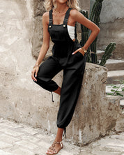Eve | Cargo Overalls Black OVERALL