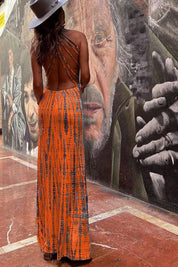 Yura | Colourful dress Orange Dresses