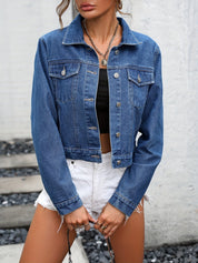 Vesper | Denim Jacket Dark Blue Jacket