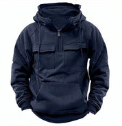 Men’s Zip-Up Hoodie – Drawstring & Pockets Men's Hoodie