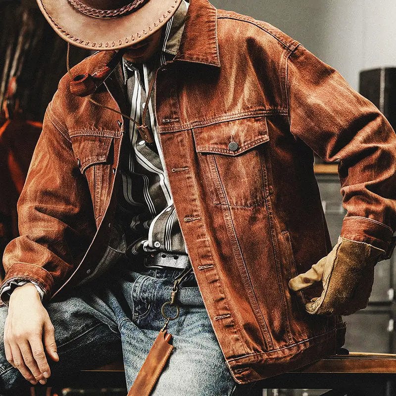 Classic Vintage Denim Jacket Vintage Denim Jacket