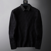 Finn | Elegant Polo Sweater Men - Main - Winter