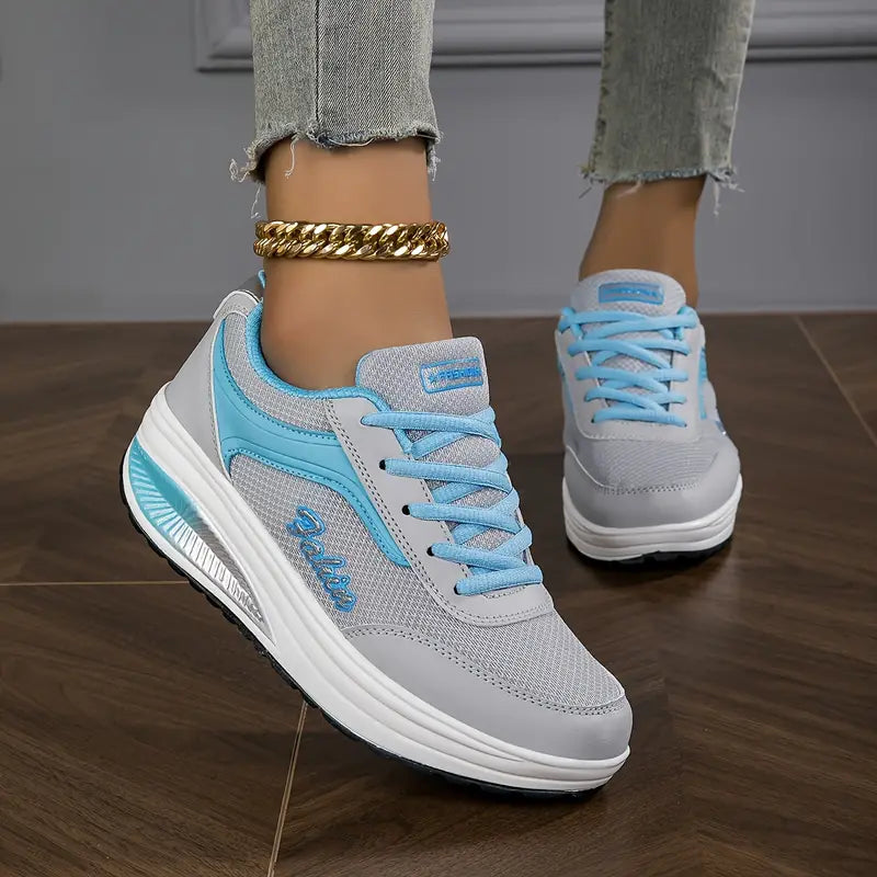 Sloane | Orthopedic Sneakers Grey blue Shoes