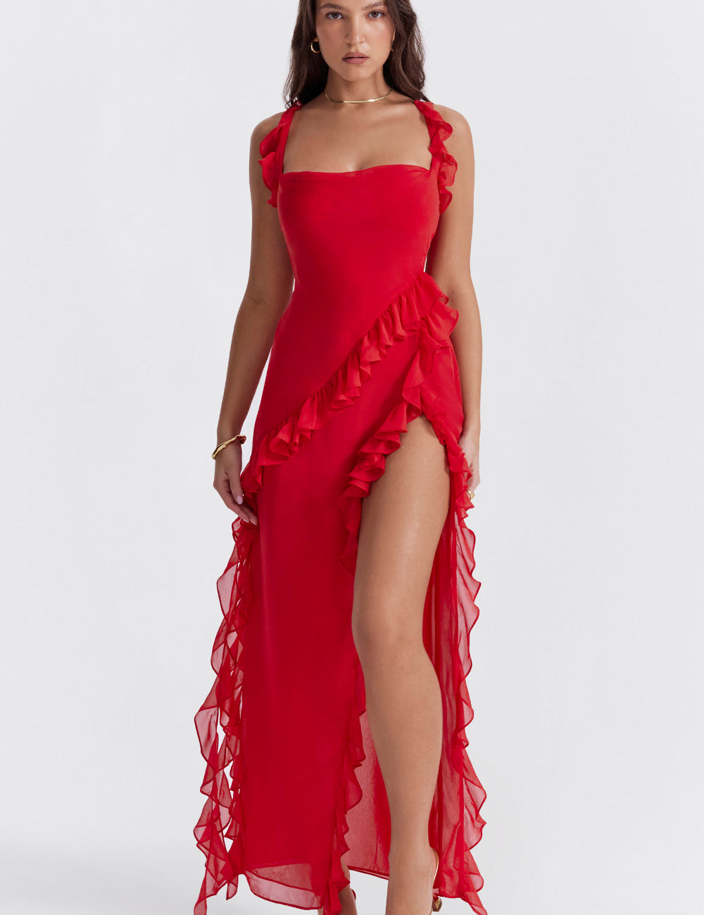 Lay | Comfortable Dress Red Dresses