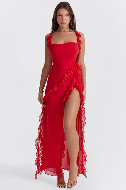 Lay | Comfortable Dress Red Dresses