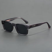 Ashcroft Men's Square Sunglasses with UV Protection and Comfort Gray Sunglasses